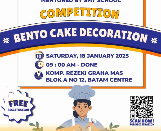 Lomba "Bento Cake Decoration With Adimulia" Sabtu/18 Januari 2025